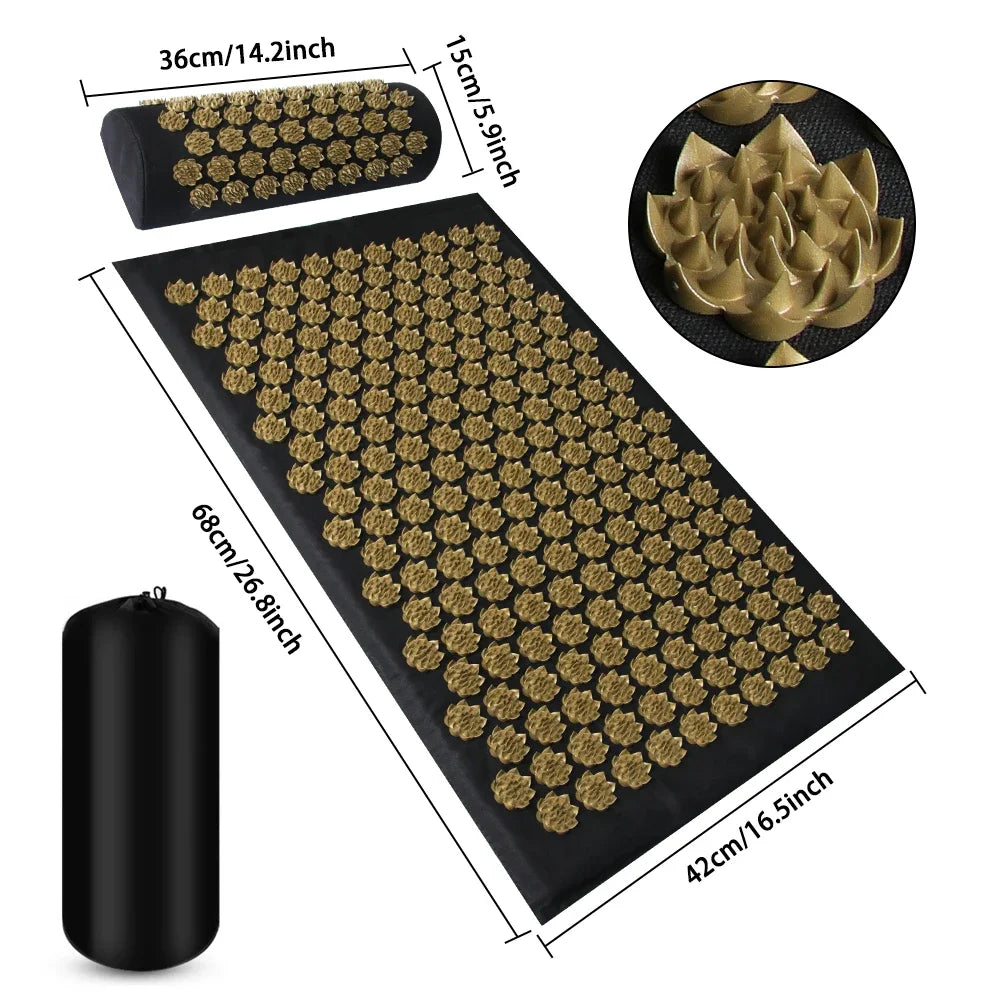 Lotus Spike Acupressure Mat Set