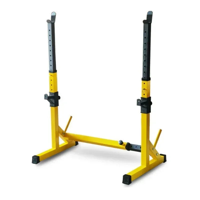 Adjustable Steel Barbell Squat Rack
