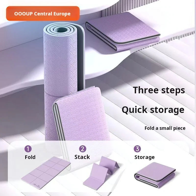 Foldable Extra-Wide Fitness Mat