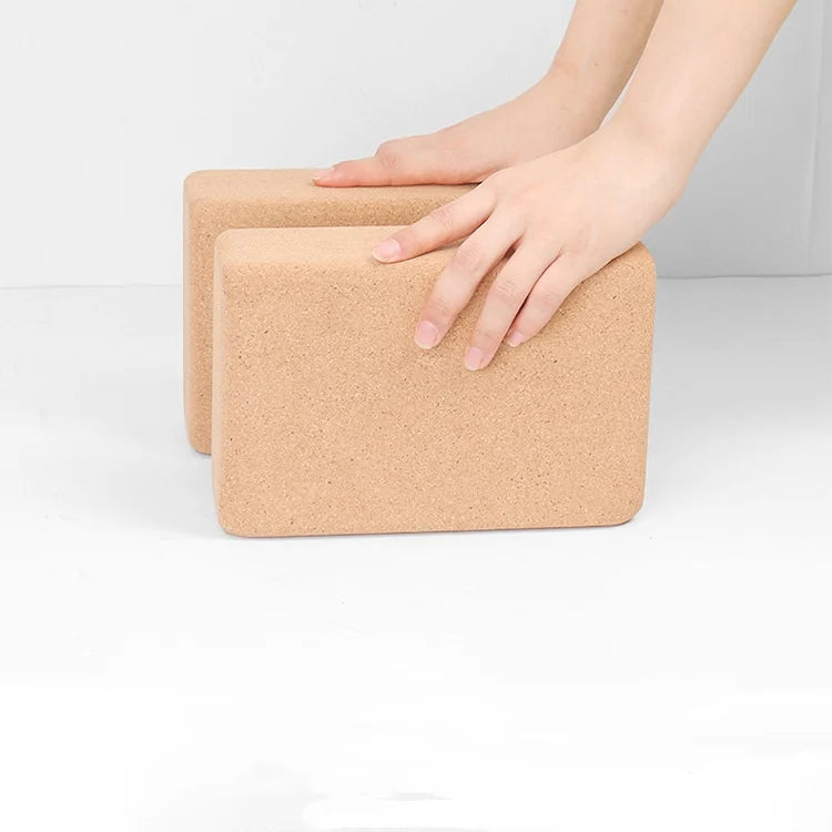 Non-Slip Cork Yoga Training Block