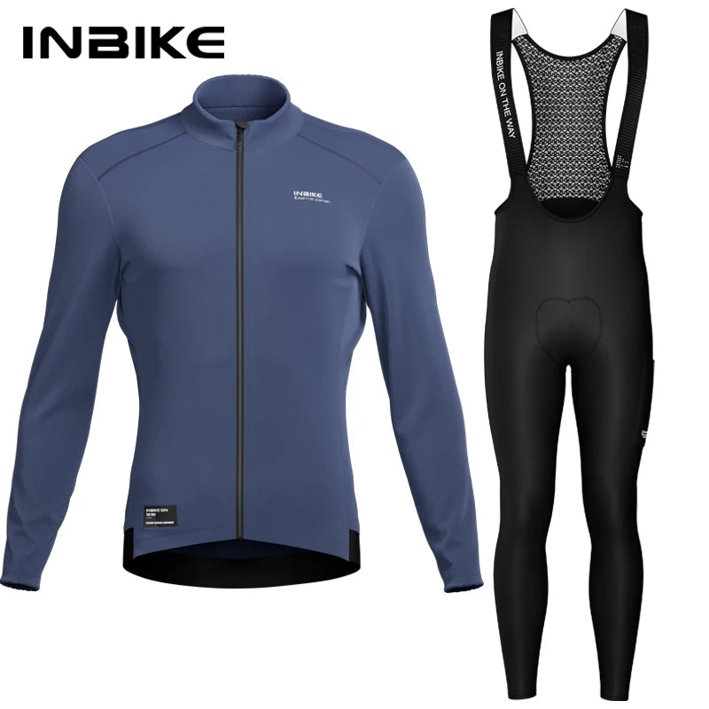 Men’s Thermal Long-Sleeve Cycling Jersey