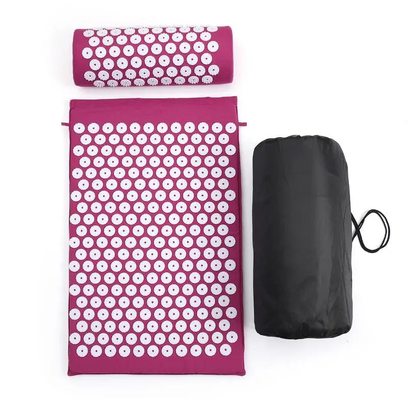 Acupressure Mat and Pillow Set