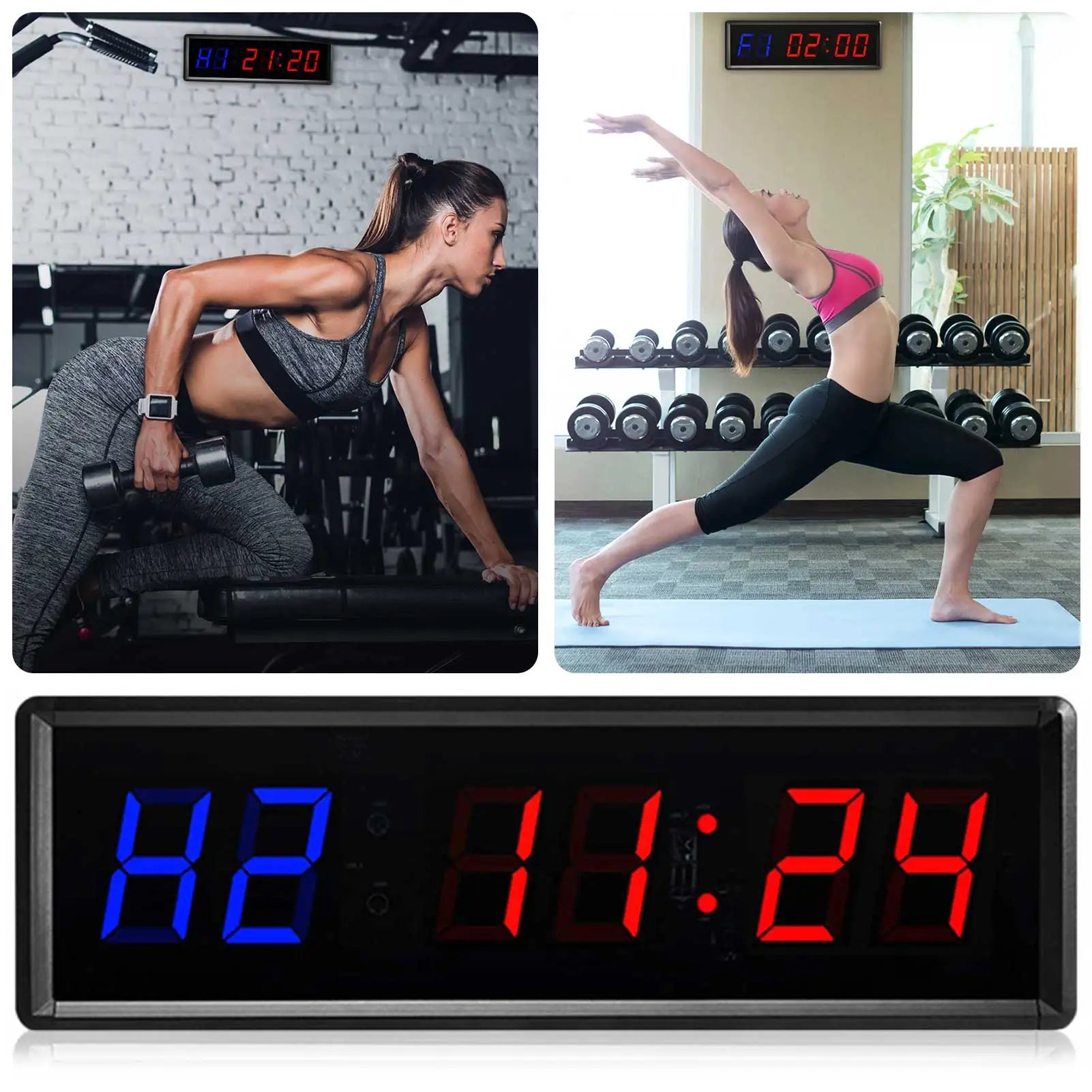 LED Digital Wall Gym Timer